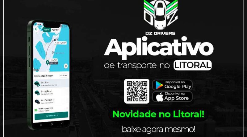 Atenção motoristas: Oz Driver's aplicativo de mobilidade urbana agora está em cidades do Litoral Norte