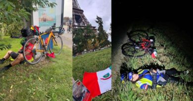 Ciclistas de Osório representam o município em Paris