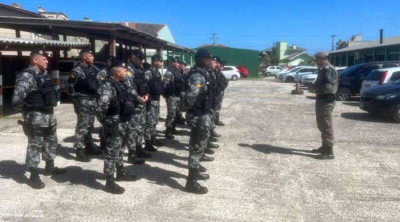 Litoral Norte recebe reforço para policiamento ostensivo da Brigada Militar