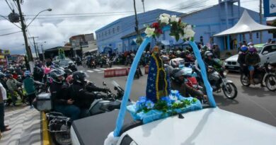 27ª Moto Procissão homenageará Nossa Senhora Aparecida passando por 3 cidades do litoral
