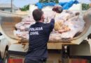 Força-tarefa apreende 12,5 toneladas de alimentos impróprios para o consumo no RS