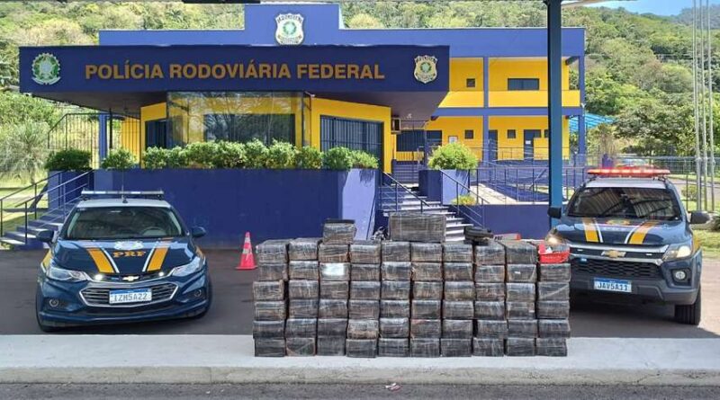 Apreendida em Osório carga de maconha avaliada em R$ 2 milhões