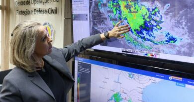 Defesa Civil emite alerta para muita chuva no Litoral do RS: eventual queda de granizo e vento