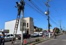 Ação conjunta realiza trabalho de retirada de fios e cabos inativos em Osório