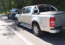 Após série de infrações no trânsito: motorista argentino é flagrado com placas adulteradas na BR-290