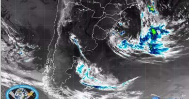 Condições ciclônicas na costa do RS desencadeiam instabilidades meteorológicas