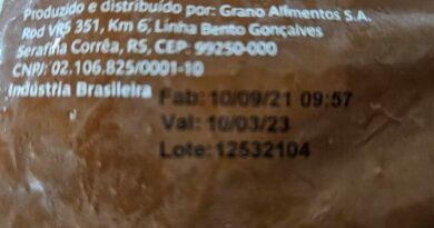 Fiscalização apreende uma tonelada de alimentos impróprios em cidade do RS