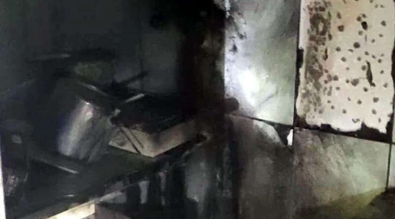 Incêndio atinge loja de açaí em Palmares do Sul