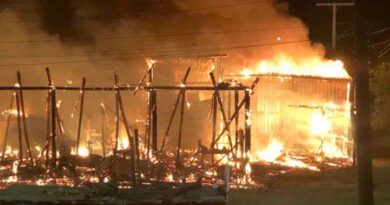 Incêndio em Capivari do Sul devasta empresas e residência