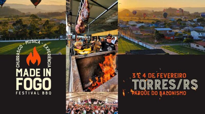 Made in fogo festival BBQ!!! anuncia edição em Torres