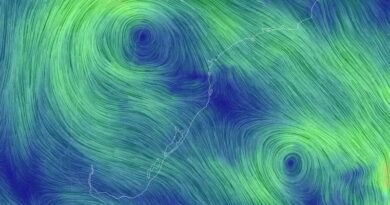 Raro e inédito: duas circulações ciclônicas simultâneas no Sul