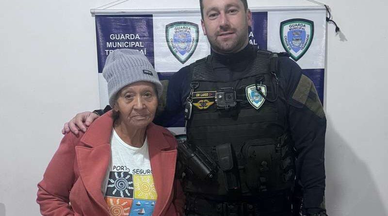 Guarda Municipal de Tramandaí localiza idosa perdida