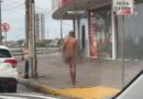 Homem é flagrado andando nu no centro de Tramandaí