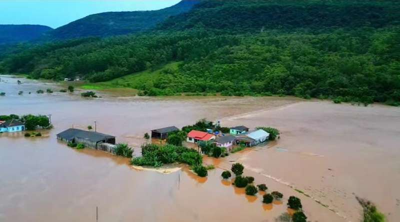 Secretário descreve cenário de guerra após enchentes em Maquiné