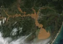 Enchente no RS vista do espaço: imagens impressionantes