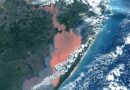 Proveniente do Guaíba: mancha avermelhada na Lagoa dos Patos pode afetar pesca e turismo no Litoral