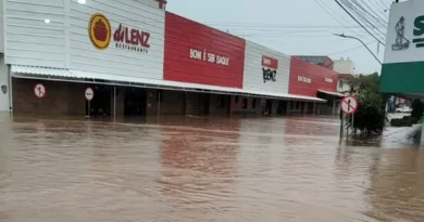 Rio Grande do Sul sob "ataque" de rio atmosférico: Chuvas fortes e inundações podem piorar ainda mais