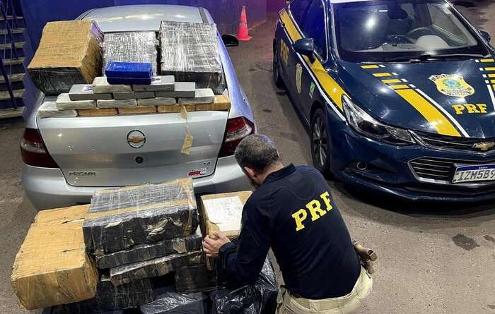 Traficante é preso com 257 Kg de drogas na BR-101 em Osório