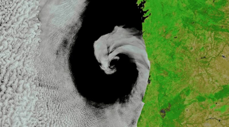 Cientistas intrigados com ciclone misterioso: satélite da NASA registrou fênomeno