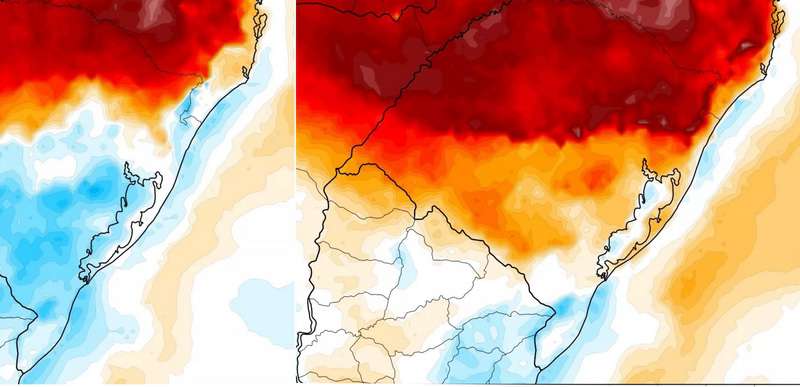 Rio Grande do Sul: verão e inverno em um fim de Semana com racha térmico extremo