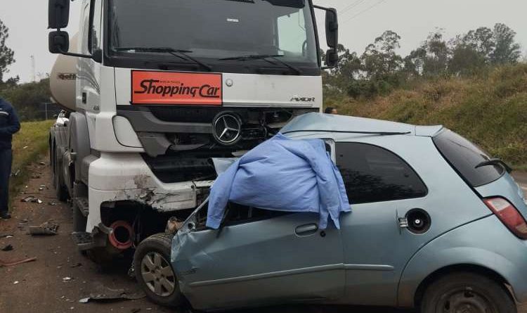 Acidente fatal na BR-290 em Butiá: Homem perde a vida após colisão com caminhão