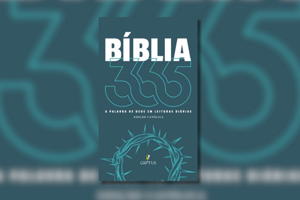 Capa da Bíblia 365 em verde-escuro