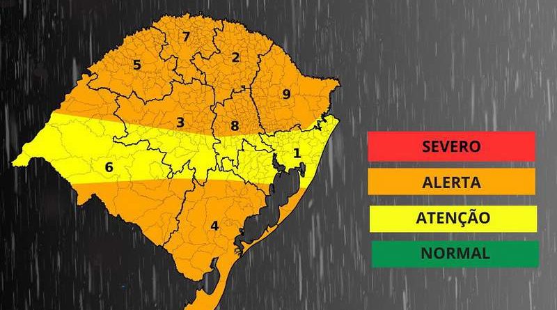 Frente fria avança pelo RS nas próximas horas: veja o que esperar