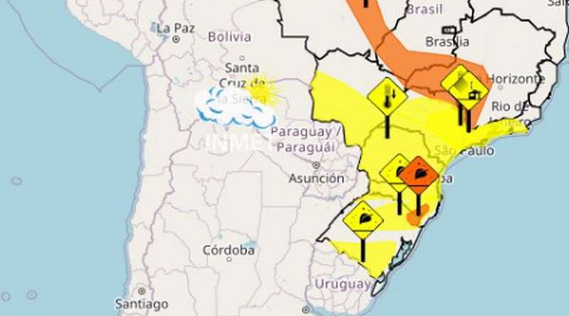 Inmet emite 4 novos alertas para o RS: veja o que esperar