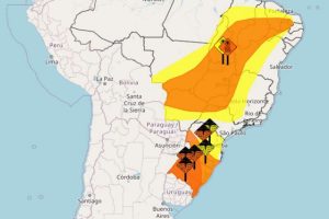 Inmet emite 5 alertas para o RS