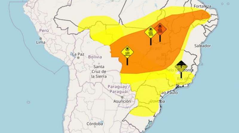 Inmet emite alerta de 60 horas no RS