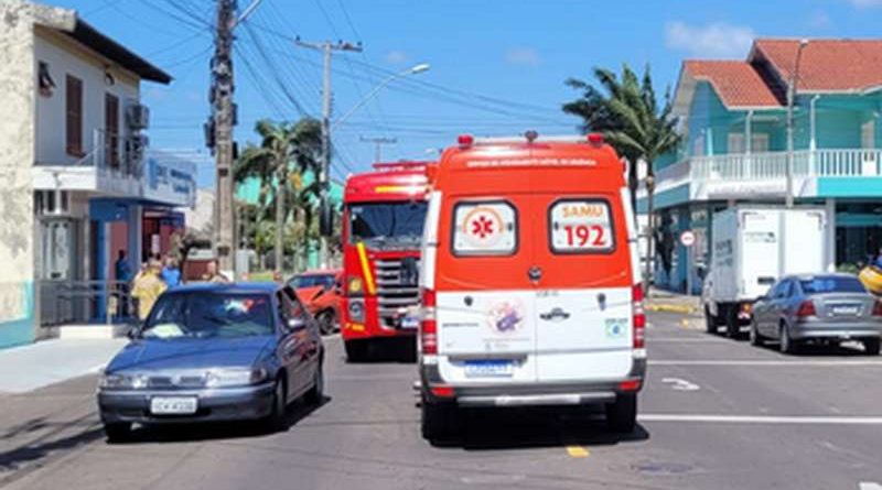 Acidente em Osório mobiliza Bombeiros e SAMU