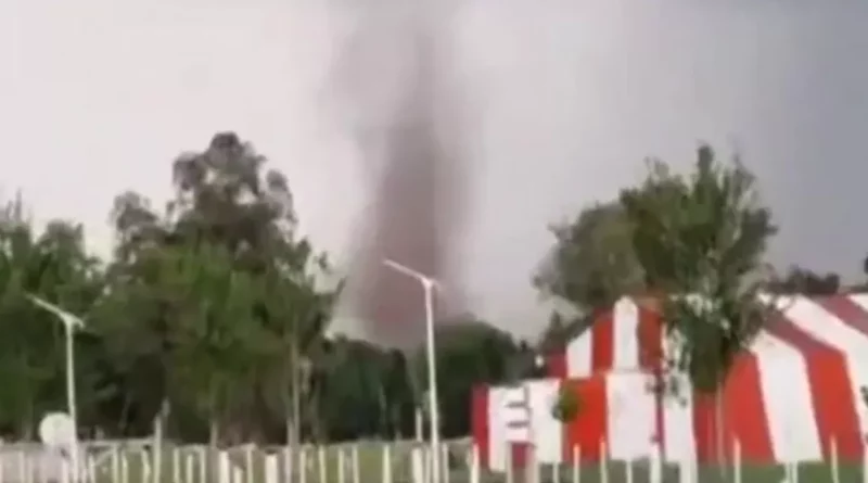 Antes de ciclone no RS, Argentina registra tempestades com tornados