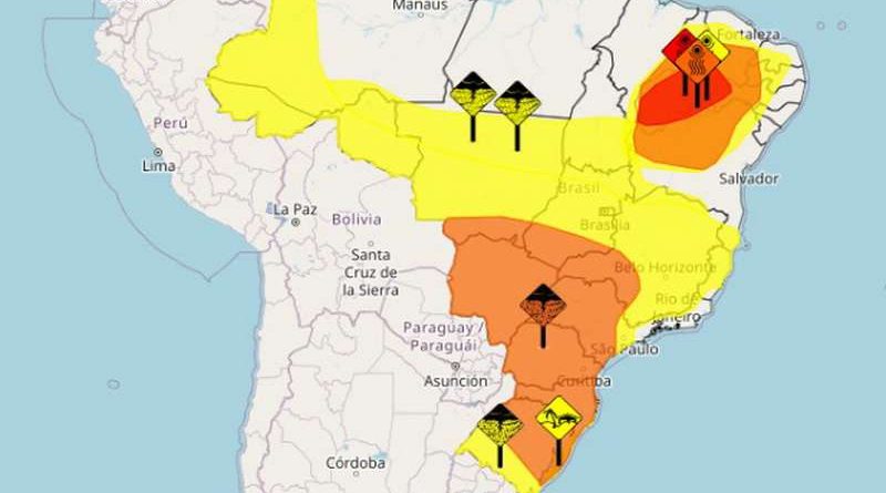 Inmet alerta: tempestades e ventos costeiros nas próximas horas no RS