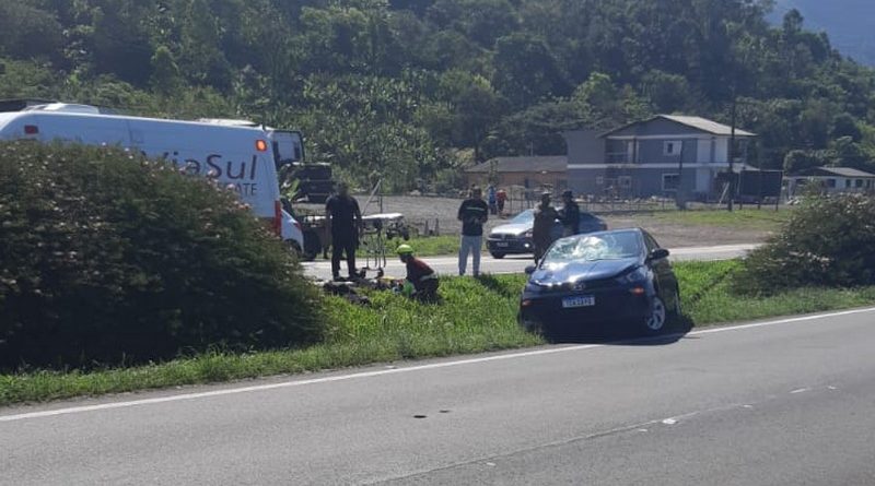 Pedestre fica gravemente ferido após ser atropelado em Osório