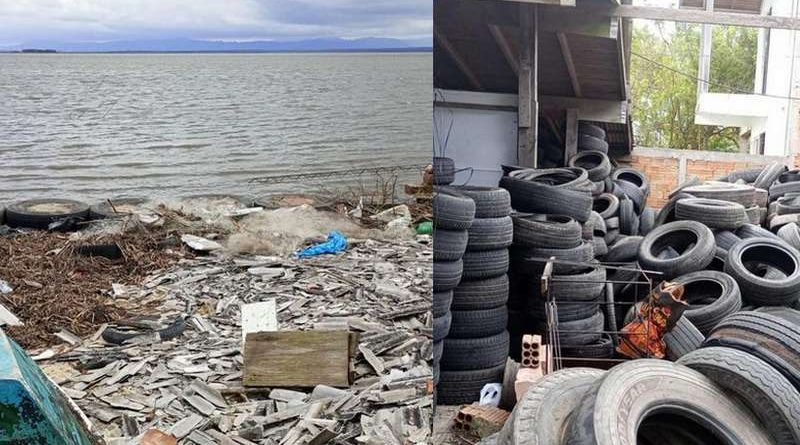 Polícia Ambiental prende responsável por descarte irregular na Lagoa Tramandaí