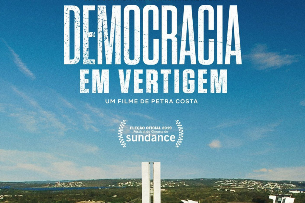 Poster do documentário 'Democracia em Vertigem' 