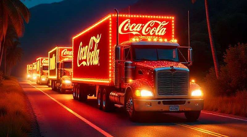 Caravana de Natal Coca-Cola chega a mais cidades do RS nesta semana