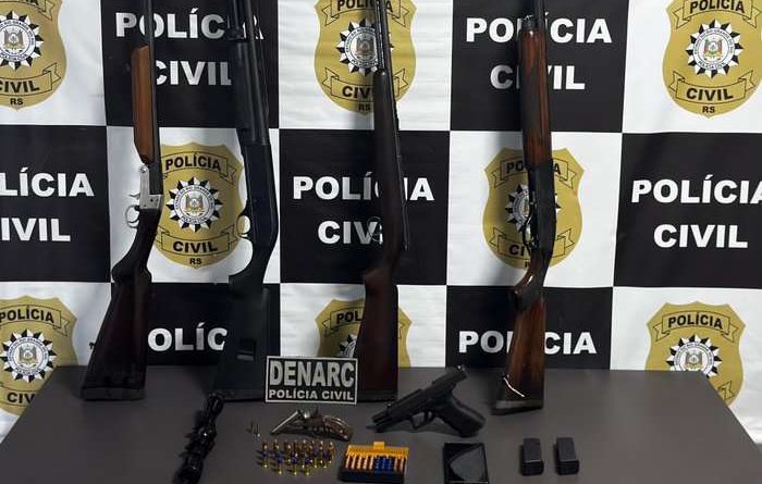 Engenheiro é preso por suspeita de fornecer armas a facção em Tramandaí