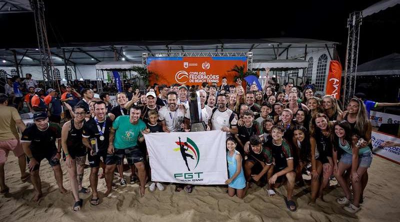 RS é Tetracampeão da Copa das Federações de Beach Tennis