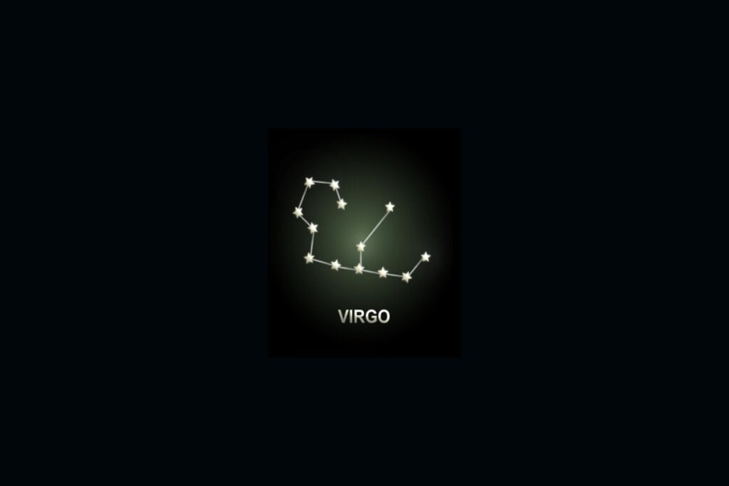 Ilustração do signo de Virgem