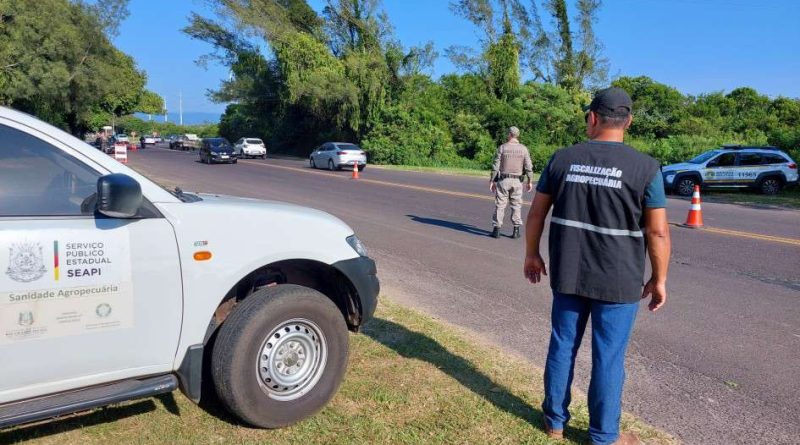 Segurança alimentar no verão: Seapi realiza barreiras no Litoral