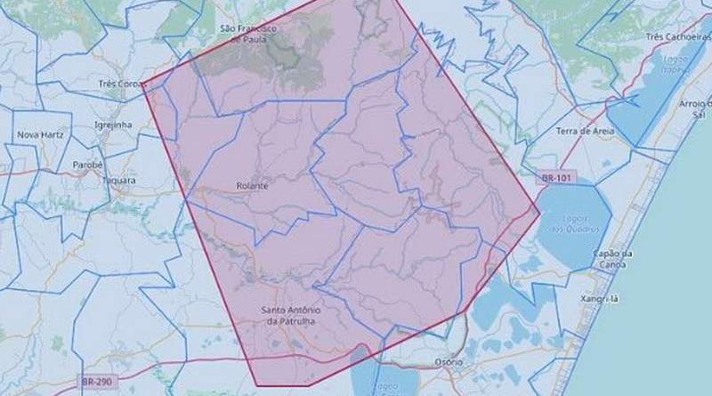 Defesa Civil emite alerta de temporais para a região de Santo Antônio da Patrulha