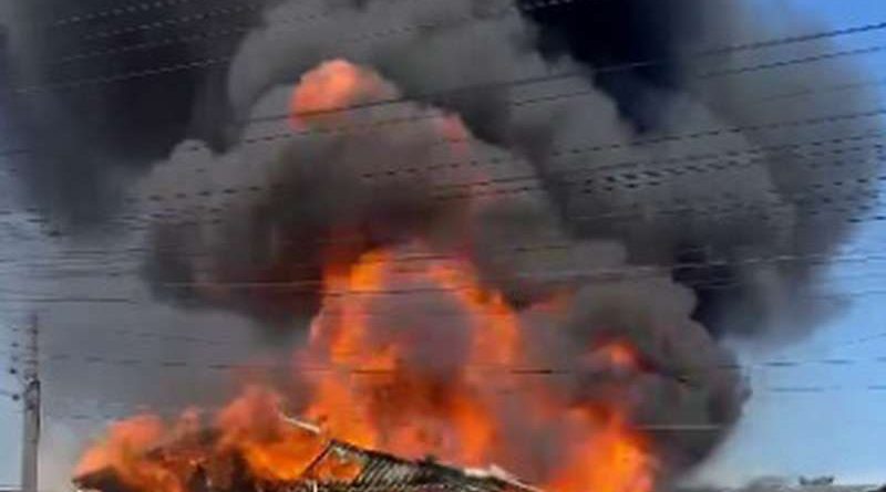 Incêndio destrói casa em Capão da Canoa