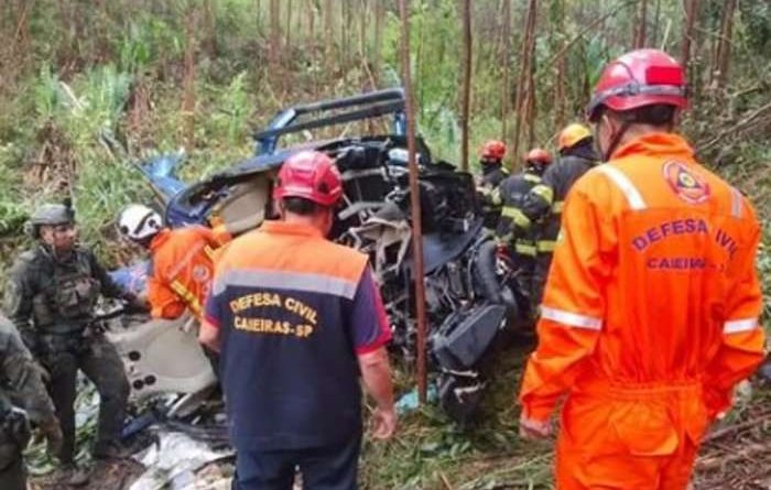 Nova tragédia aérea no Brasil: helicóptero cai e deixa mortos