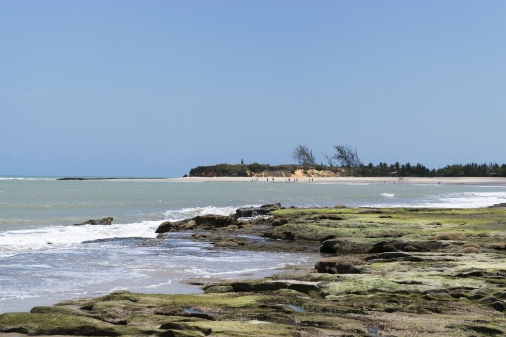 Imagem da Praia de Tourinhos em São Miguel do Gostoso