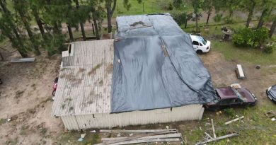 Osório se mobiliza para ajudar vítimas do temporal com telhas e lonas