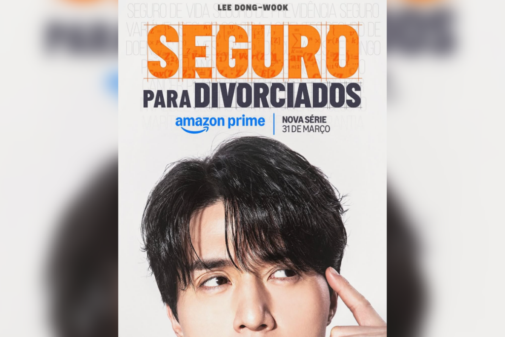 Pôster oficial da série com o ator Lee Dong-wook em destaque