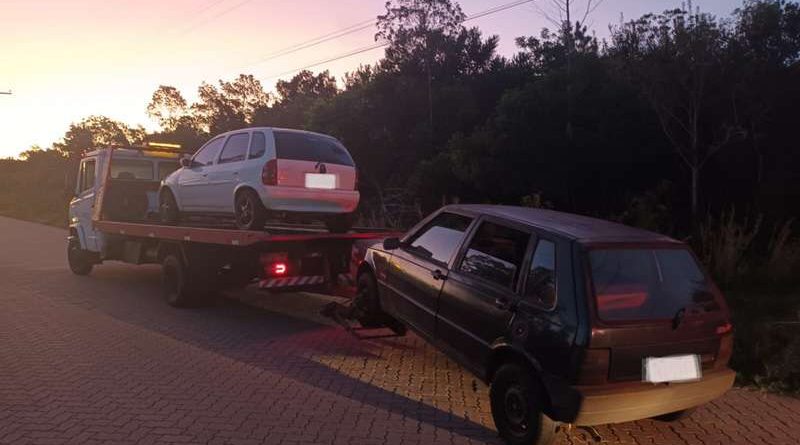 Carros e moto furtados são recuperados em Osório