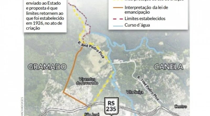 Mesmo bairro: 2 cidades - entenda a polêmica no RS