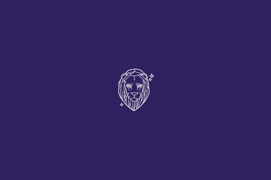 Horóscopo do dia: previsão para os 12 signos em 03/05/2025 59 Ilustração do signo de Leão em um fundo roxo
